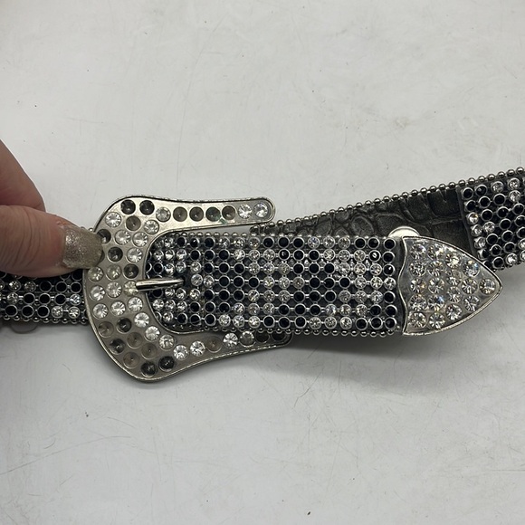 Nocona | Accessories | Nocona Black Silver Sparkly  display picture 3